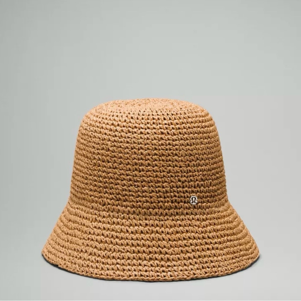 lululemon athletica Tan Straw Hat